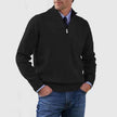 WELLTH HOUSE Men's Stand Collar Zipper Knit Sweater - Wellth House