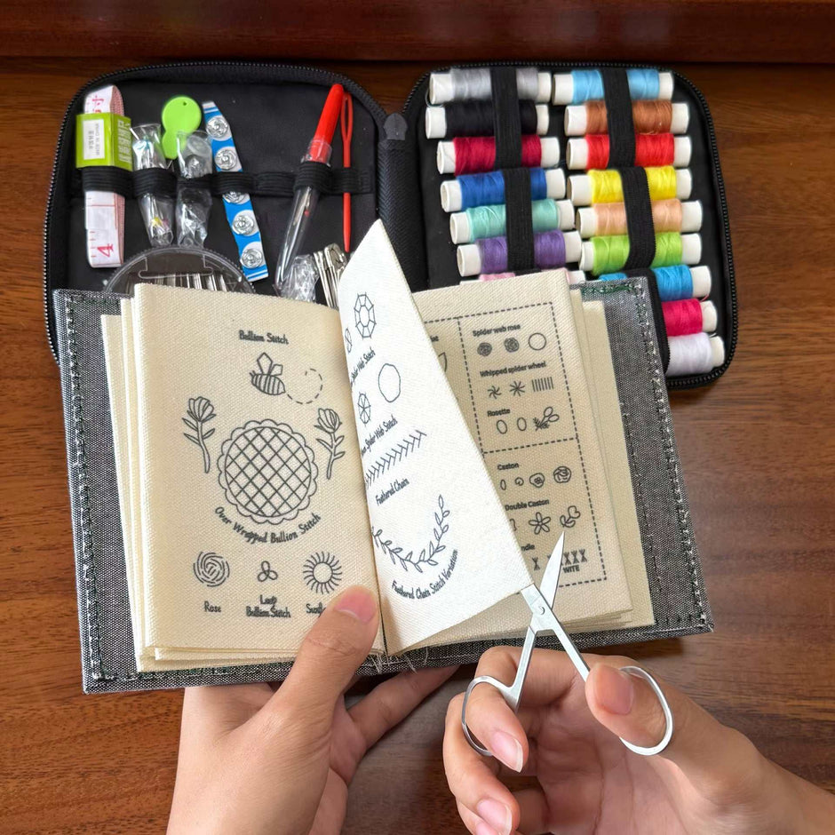 WELLTH HOUSE Embroidery Sewing DIY Stitch Book - Wellth House