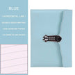 WELLTH HOUSE Diary Cipher Book With Lock - Wellth House