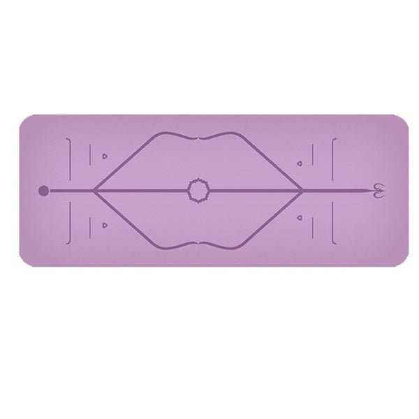 WELLTH HOUSE Rubber Yoga Mat Fitness Exercise Mat - Wellth House