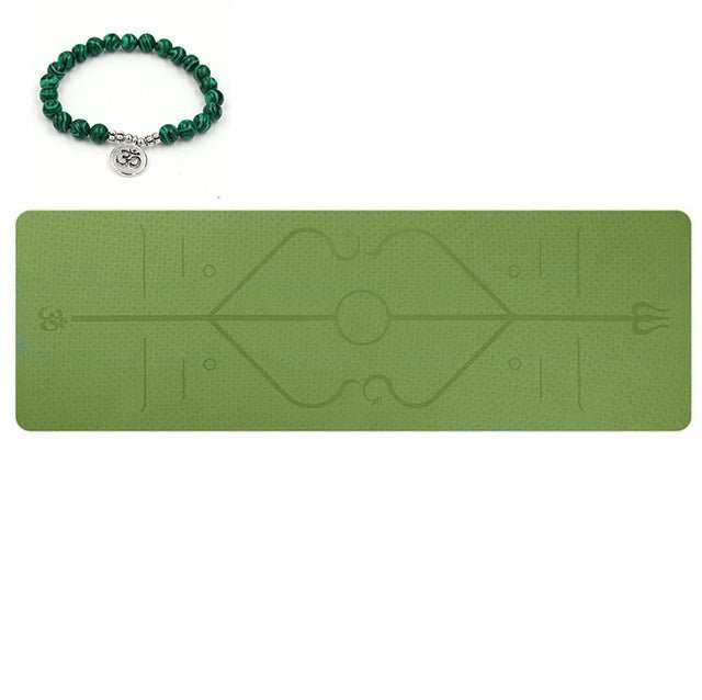 WELLTH HOUSE Premium Yoga Mat Fitness Exercise Mat - Wellth House