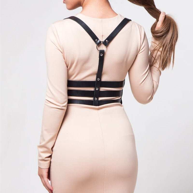 WELLTH HOUSE Women's Handmade Leather Top Accessory - Wellth House
