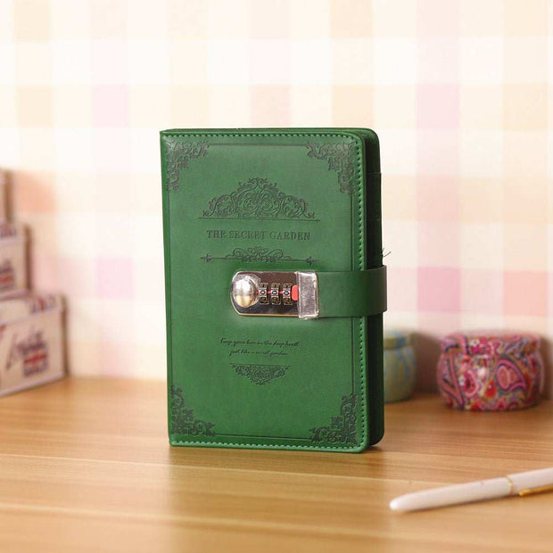 WELLTH HOUSE Password Book Lock Diary Notebook - Wellth House