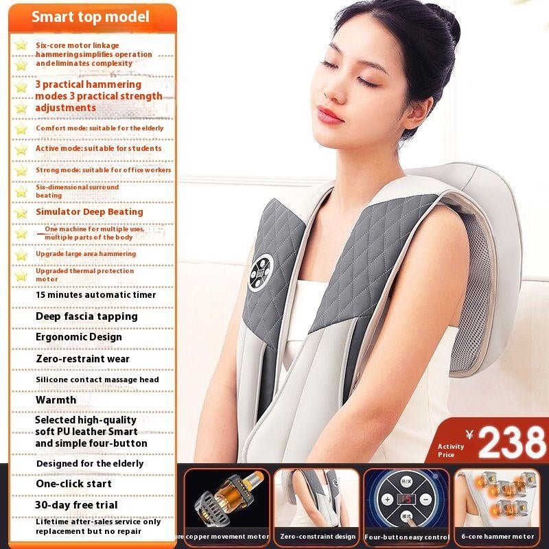 WELLTH HOUSE Multifunctional Massage Shawl Neck Massager - Wellth House