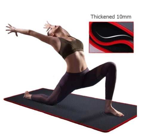 WELLTH HOUSE Thickened Yoga Mat For Beginners Fitness - Wellth House