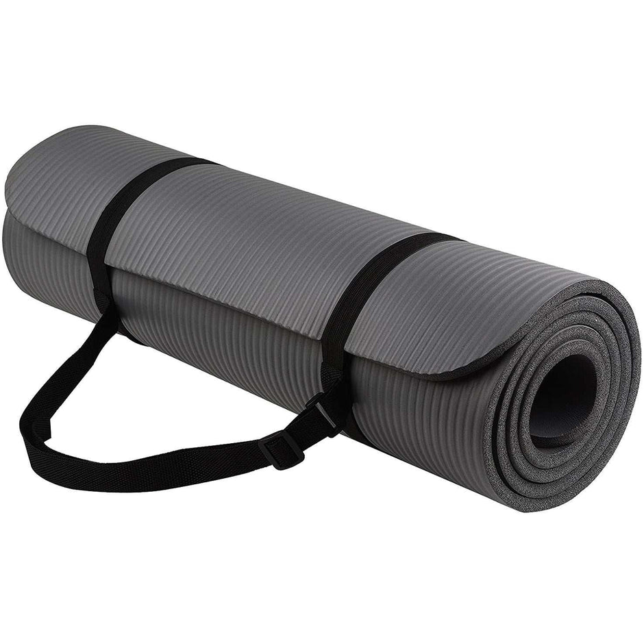 WELLTH HOUSE NBR Striped Yoga Mat Fitness Mat - Wellth House