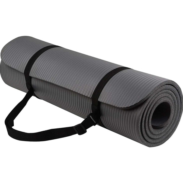 WELLTH HOUSE NBR Striped Yoga Mat Fitness Mat - Wellth House