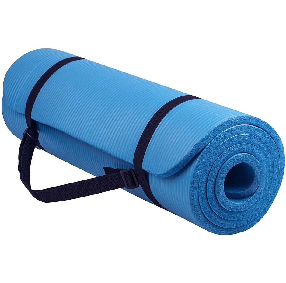 WELLTH HOUSE NBR Striped Yoga Mat Fitness Mat - Wellth House