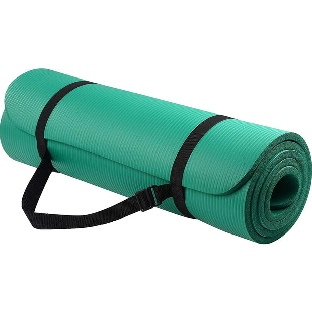 WELLTH HOUSE NBR Striped Yoga Mat Fitness Mat - Wellth House