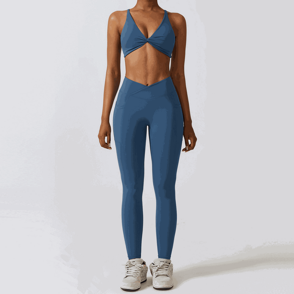 WELLTH HOUSE Women's Yoga Exercise Suit Set - Wellth House