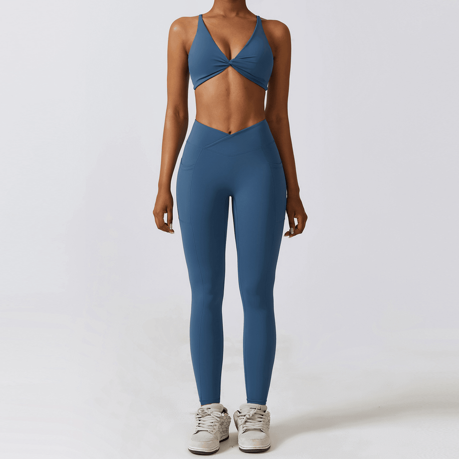 WELLTH HOUSE Women's Yoga Exercise Suit Set - Wellth House