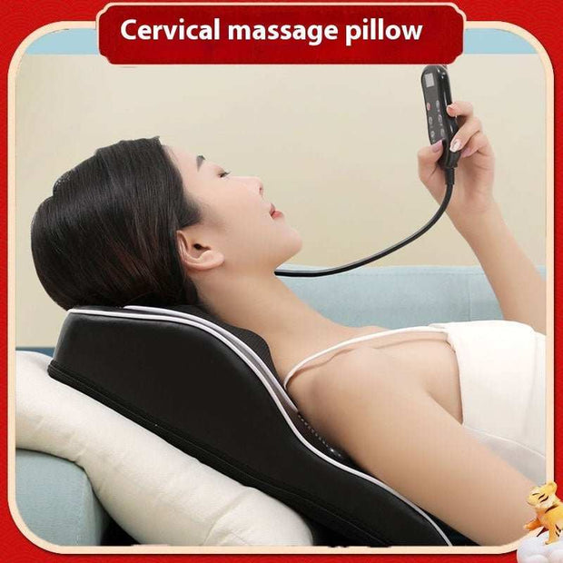 WELLTH HOUSE Heating Electric Magnetic Therapy Massage Pillow - Wellth House