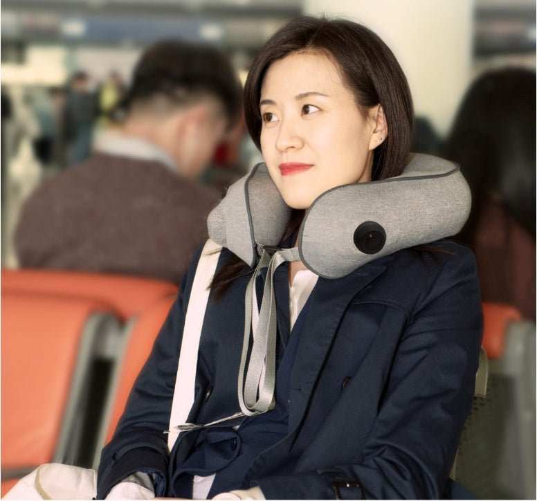 WELLTH HOUSE Inflatable Kneading Massage Neck Pillow - Wellth House