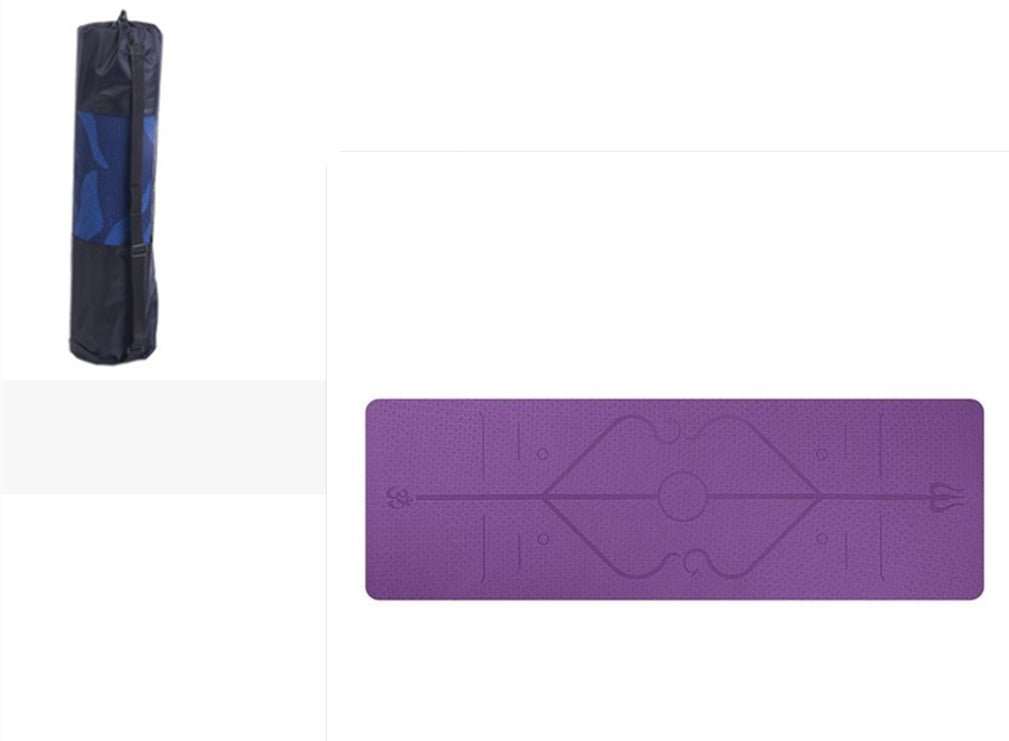 WELLTH HOUSE Premium Yoga Mat Fitness Exercise Mat - Wellth House