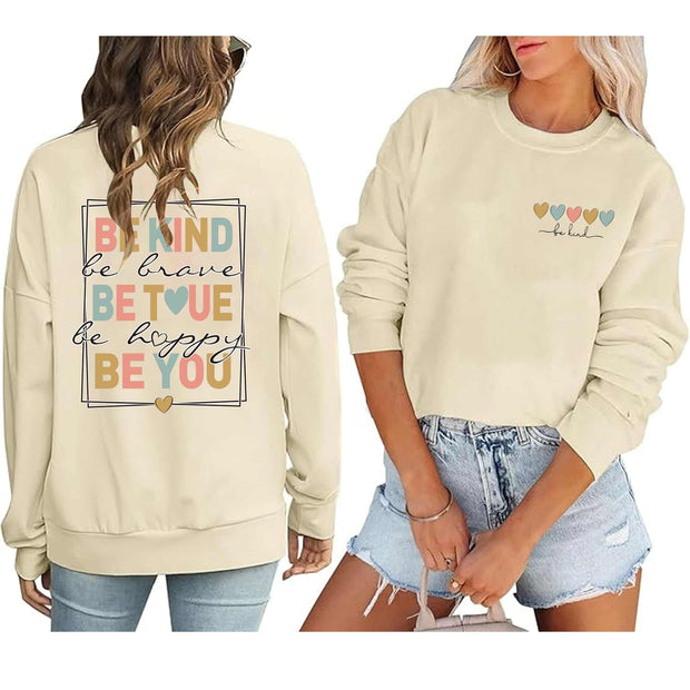 WELLTH HOUSE Be Kind Health Graphic Sweatshirt - Wellth House