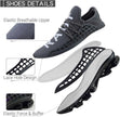 WELLTH HOUSE Men's Lightweight Running Walking Shoes - Wellth House