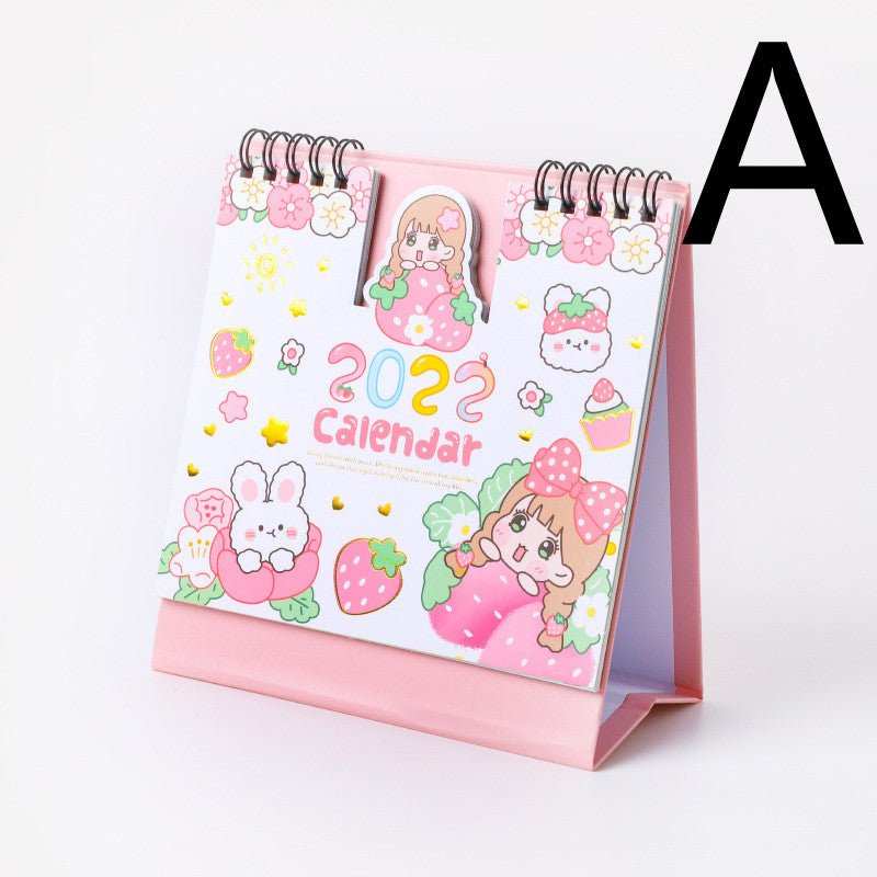 WELLTH HOUSE Cartoon Bump Desktop Notepad Calendar - Wellth House