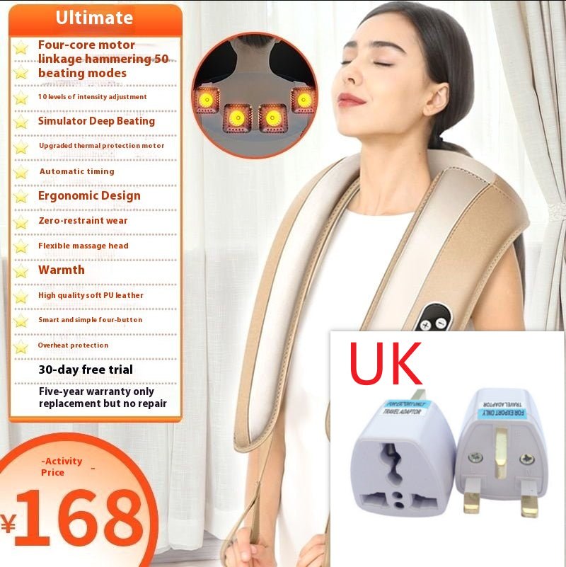 WELLTH HOUSE Multifunctional Massage Shawl Neck Massager - Wellth House