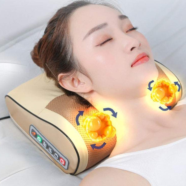 WELLTH HOUSE Electric Cervical Massage Pillow - Wellth House