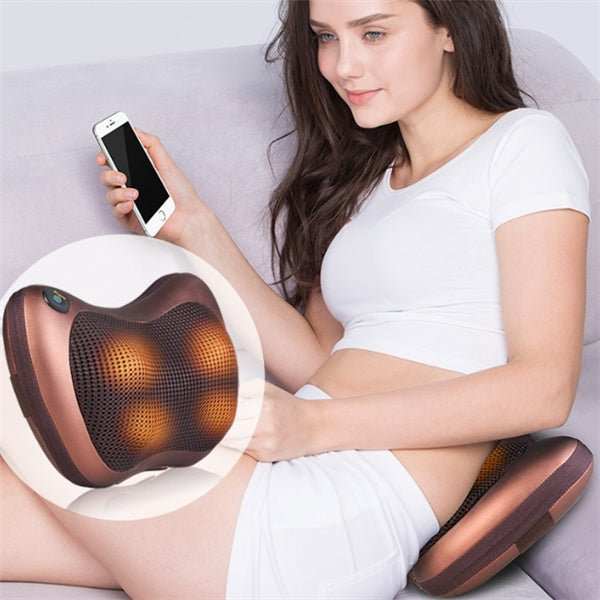 WELLTH HOUSE Multifunctional Neck & Back Massage Pillow - Wellth House