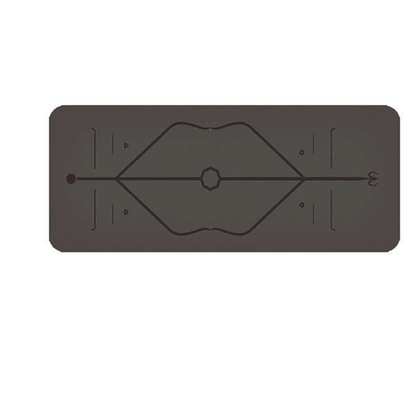 WELLTH HOUSE Rubber Yoga Mat Fitness Exercise Mat - Wellth House