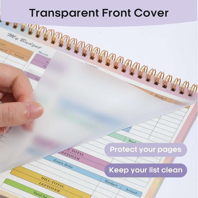 WELLTH HOUSE B5 Budget Planner Finance Notepad - Wellth House