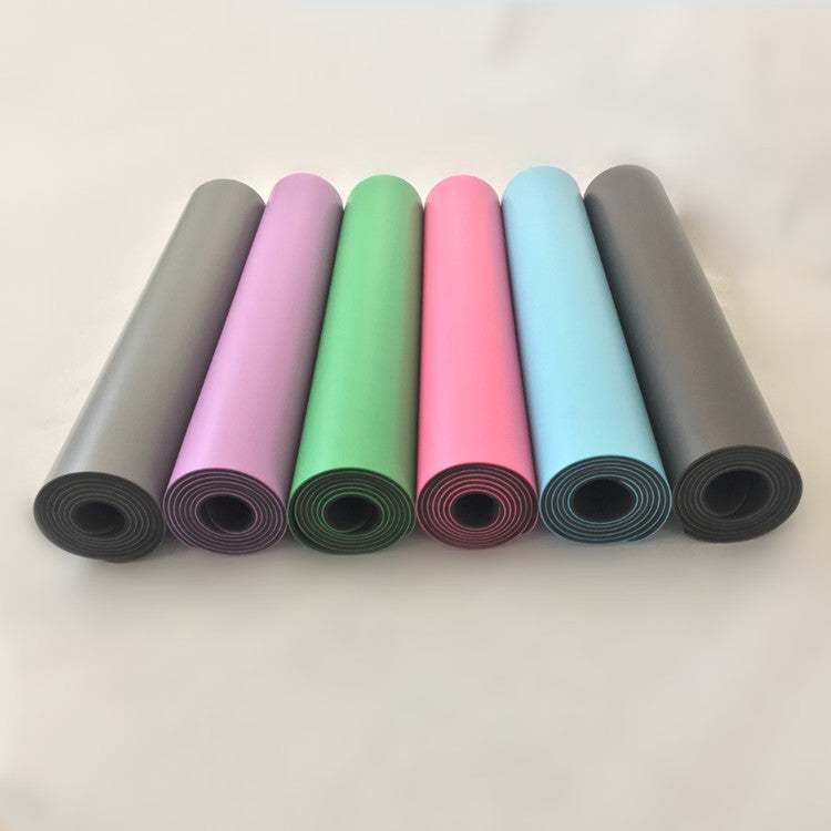 WELLTH HOUSE Natural Rubber Yoga Mat Fitness Mat - Wellth House