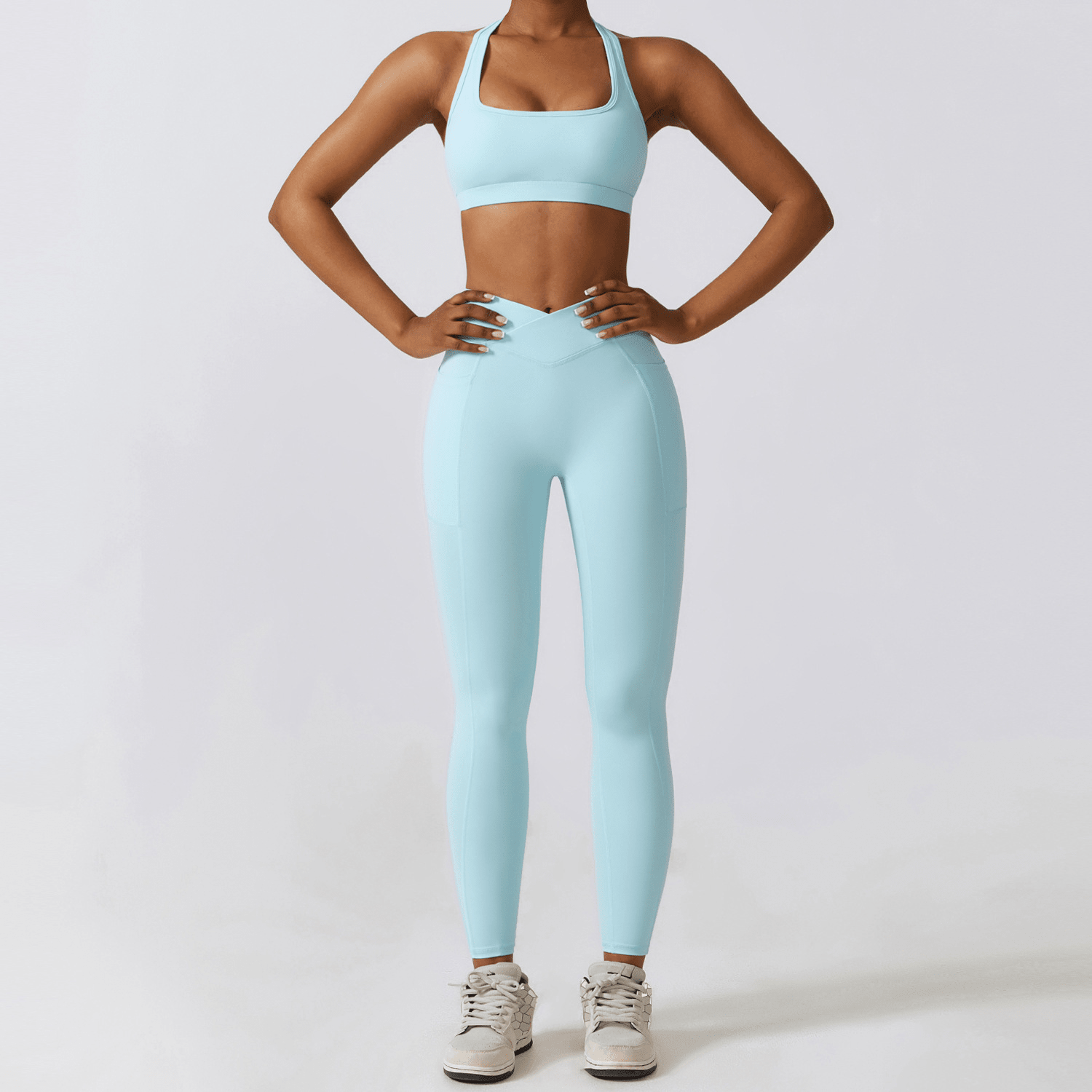 WELLTH HOUSE Women's Yoga Exercise Suit Set - Wellth House
