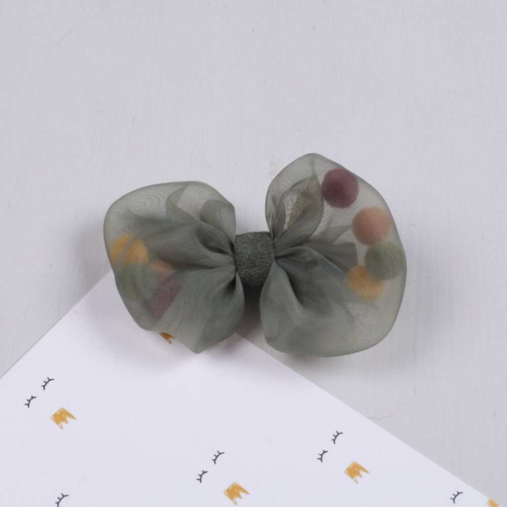 WELLTH HOUSE Children's Net Yarn Colored Hairpins - Wellth House