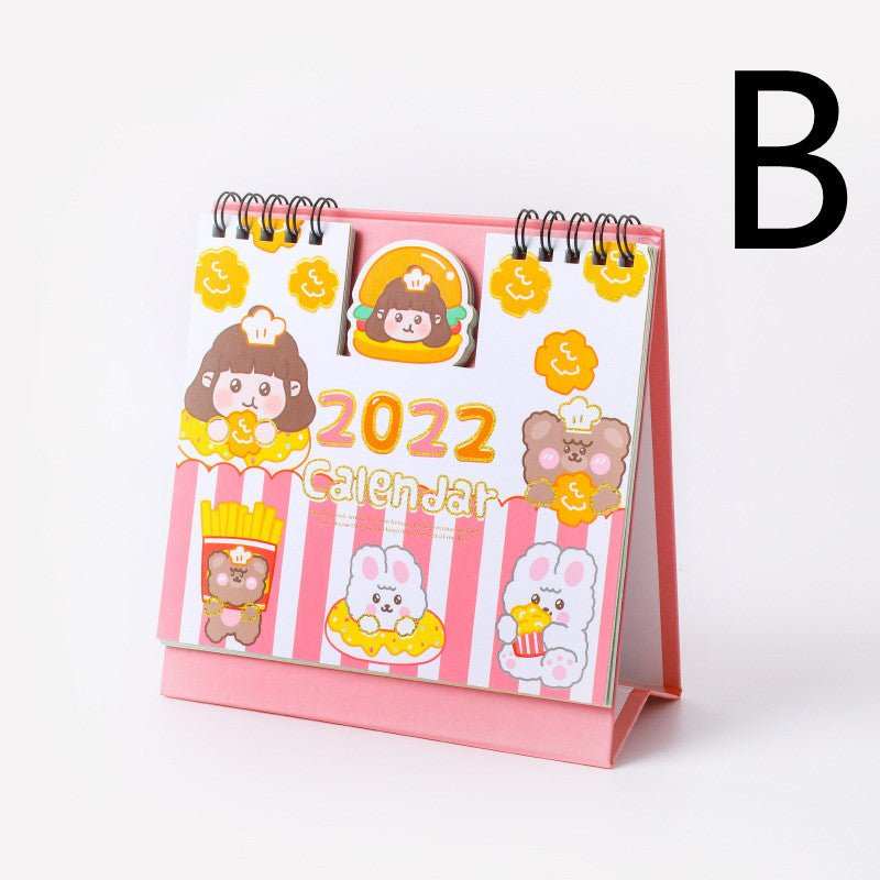 WELLTH HOUSE Cartoon Bump Desktop Notepad Calendar - Wellth House