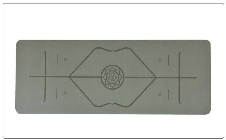 WELLTH HOUSE Natural Rubber Yoga Mat Fitness Mat - Wellth House