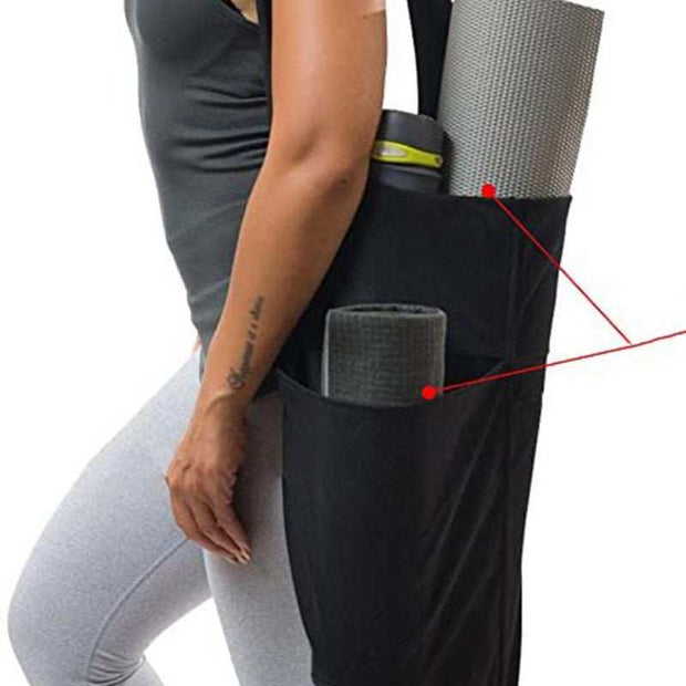 WELLTH HOUSE Yoga Mat Storage Bag Portable Carrier - Wellth House