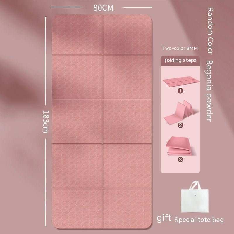 WELLTH HOUSE Folding Yoga Mat Portable Siesta Mat - Wellth House