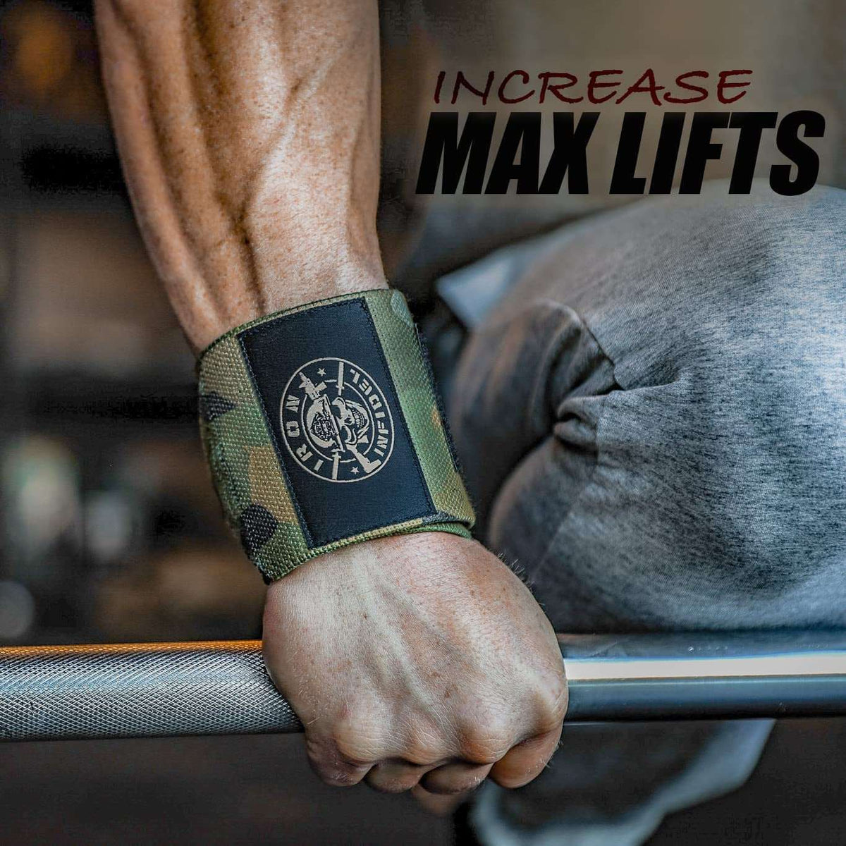 WELLTH HOUSE Weightlifting Wrist Wraps 18 Inch - Wellth House
