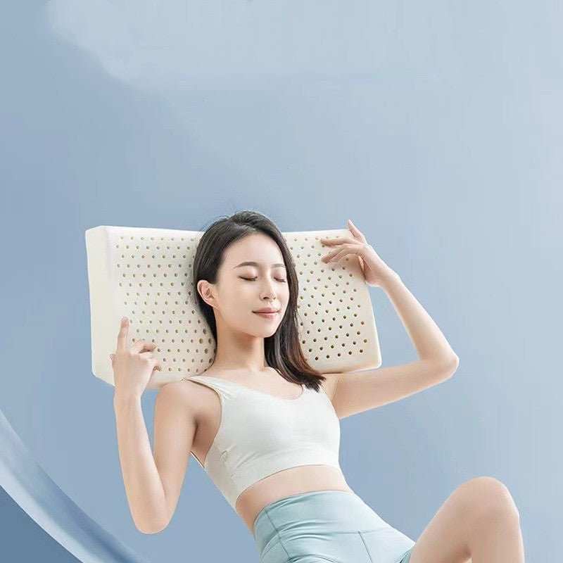WELLTH HOUSE Neck Care Massage Latex Pillow - Wellth House