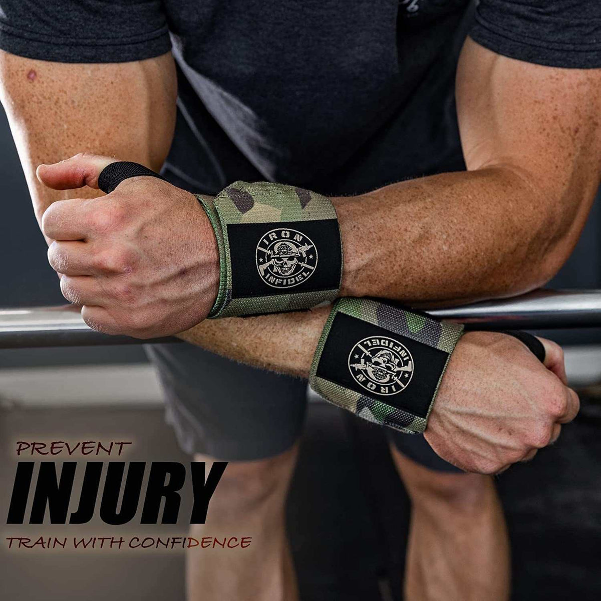 WELLTH HOUSE Weightlifting Wrist Wraps 18 Inch - Wellth House