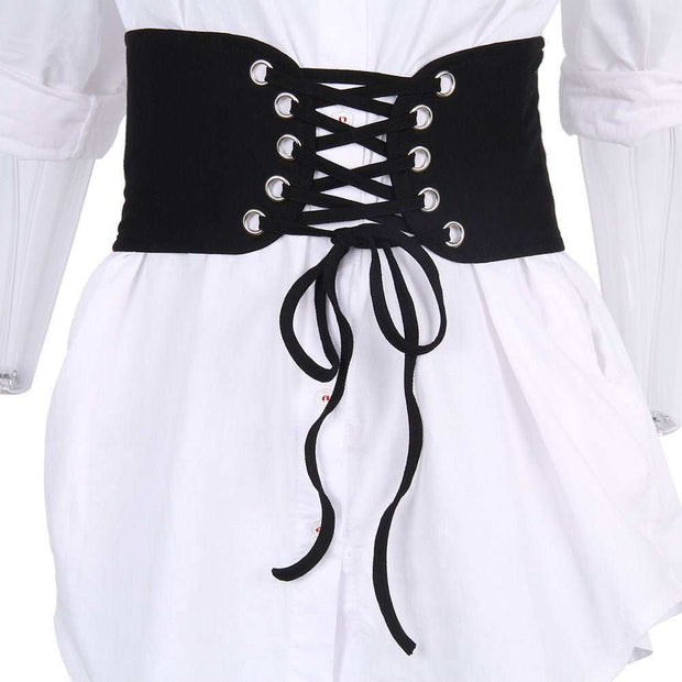 WELLTH HOUSE Knitted Pure Color Tied Belt Accessory - Wellth House
