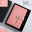 WELLTH HOUSE PU Creative Lock Diary Book - Wellth House
