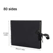 WELLTH HOUSE DIY Black Kraft Paper Scrapbook Album - Wellth House