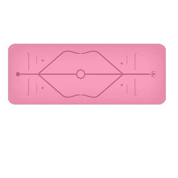 WELLTH HOUSE Rubber Yoga Mat Fitness Exercise Mat - Wellth House