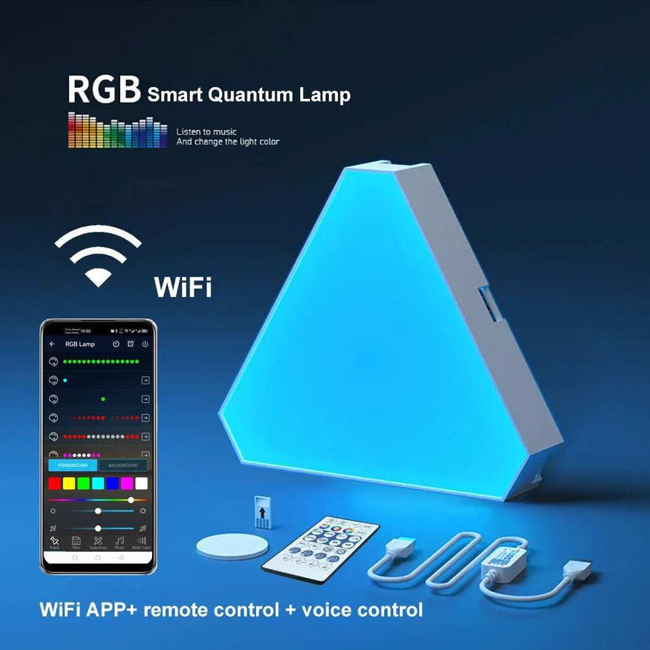 WELLTH HOUSE LED Quantum RGB Wall Lamp Light - Wellth House