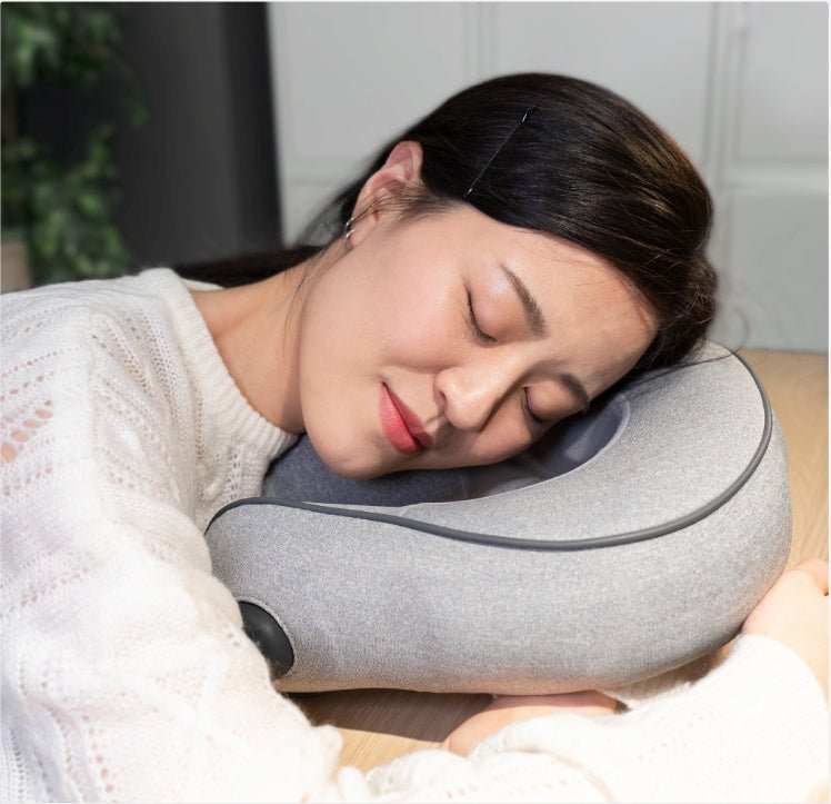 WELLTH HOUSE Inflatable Kneading Massage Neck Pillow - Wellth House