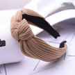 WELLTH HOUSE Houndstooth Wide-Brim Retro Headband - Wellth House