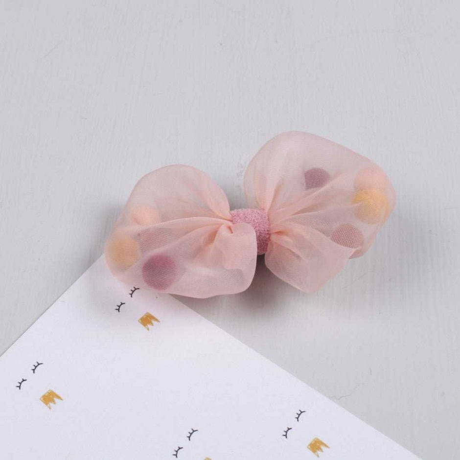WELLTH HOUSE Children's Net Yarn Colored Hairpins - Wellth House