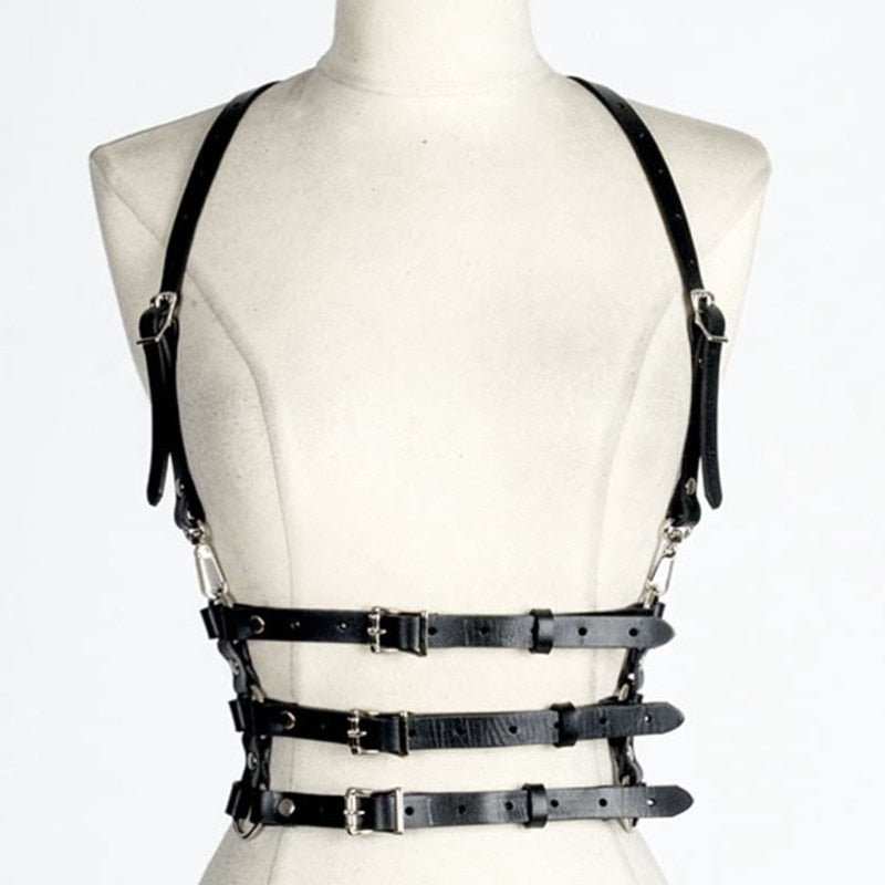 WELLTH HOUSE Women's Handmade Leather Top Accessory - Wellth House