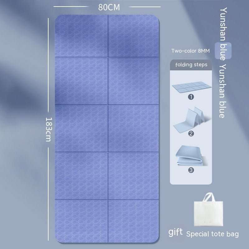 WELLTH HOUSE Folding Yoga Mat Portable Siesta Mat - Wellth House