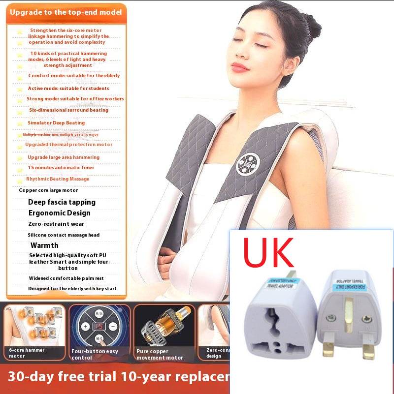 WELLTH HOUSE Multifunctional Massage Shawl Neck Massager - Wellth House