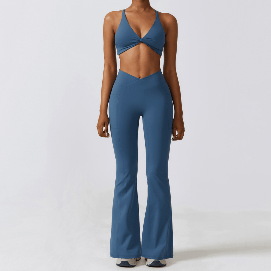 WELLTH HOUSE Women's Yoga Exercise Suit Set - Wellth House