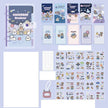 WELLTH HOUSE Cute Girly Stickers Notepad Set - Wellth House