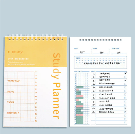 WELLTH HOUSE 100-Day Self Discipline Planner - Wellth House
